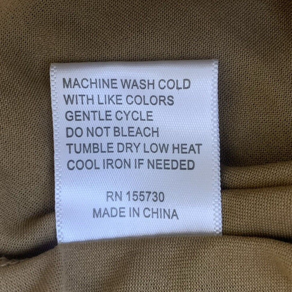 NWT Jane + Delancey Top Women's Size XL Ruched Academic Stretch Safari Print - Picture 7 of 9